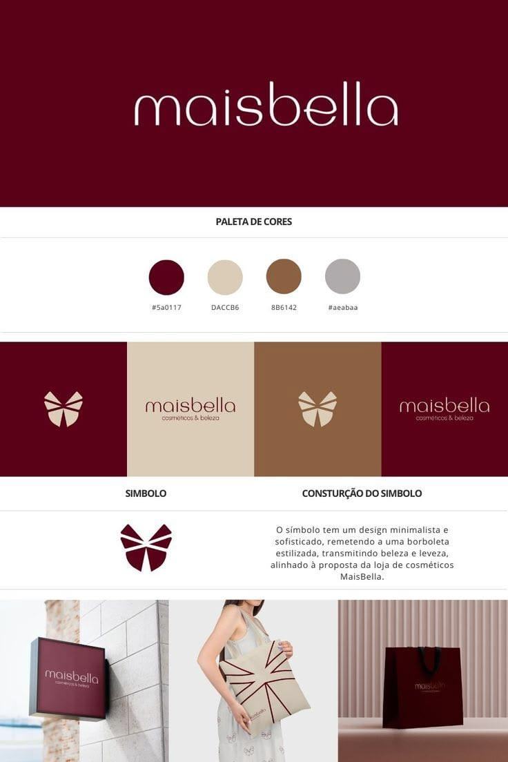 Maisbella brand identity board