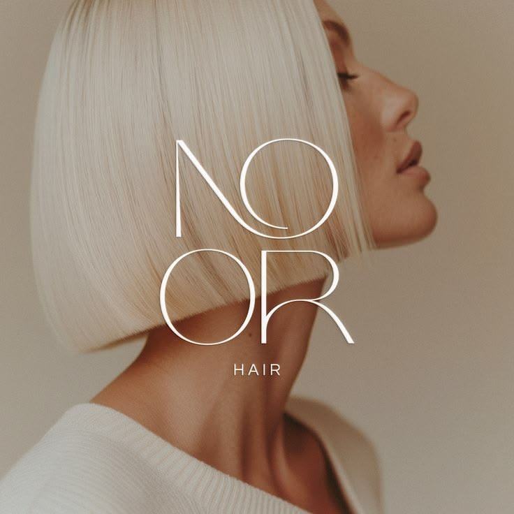 Noor Hair wordmark logo