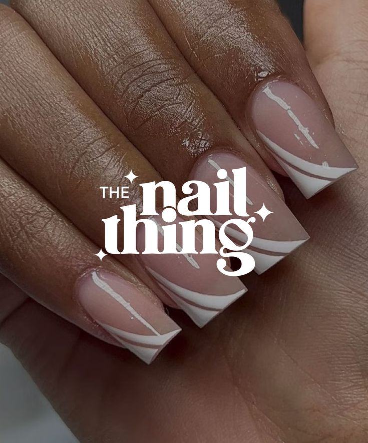 The Nail Thing logo on nail photography